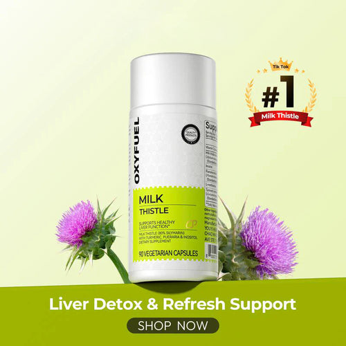 Oxyfuel™ Milk Thistle Liver Detox & Colon Cleanse